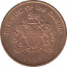 Монета. Гамбия. 5 бутутов 1998 год. рев.