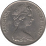 Монета. Бермудские острова. 50 центов 1984 год. рев.
