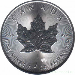 Монета. Канада. 5 долларов 2022 год. Кленовый лист.