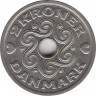 Монета. Дания. 2 кроны 2007 год. рев.