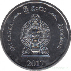 Монета. Шри-Ланка. 2 рупии 2017 год.