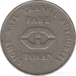 Жетон транспортный. Филиппины. Манила. 1984 - 1998 годы.