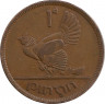 Монета. Ирландия. 1 пенни 1948 год.