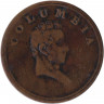Жетон торговый. Великобритания. "Колумбийский фартинг". 1820-1830 гг.