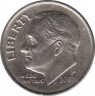 Монета. США. 10 центов 2000 год. Монетный двор P. ав.
