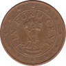 Монета. Австрия. 1 цент 2008 год. ав.