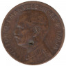 Монета. Италия. 2 чентезимо 1911 год. 