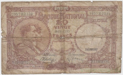 Банкнота. Бельгия. 20 франков 1940 год. Тип 111 (1).