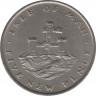 Монета. Великобритания Остров Мэн. 5 пенсов 1975 год. ав.