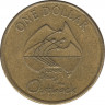 Монета. Австралия. 1 доллар 2002 год. Год отдалённых районов Австралии. ав.