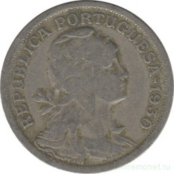 Монета. Португалия. 50 сентаво 1930 год.