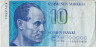 Банкнота. Финляндия. 10 марок 1986 год. Тип 113а (3). ав.