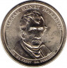 Монета. США. 1 доллар 2009 год. Уильям Генри Гаррисон президент США № 9.