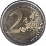 Монета. Португалия. 2 евро 2023 год. Всемирный день молодежи. Лиссабон 2023. рев.