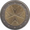  Монета. Мальта. 2 евро 2008 год. ав.