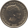 Монета. Дания. 10 крон 2021 год. ав.
