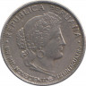 Монета. Перу. 5 сентаво 1934 год. ав.