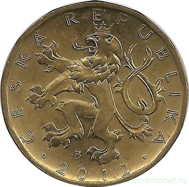 Монета. Чехия. 20 крон 2012 год.
