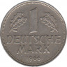 Монета. ФРГ. 1 марка 1966 год. Монетный двор - Карлсруэ (G). ав.