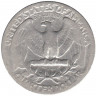 Монета. США. 25 центов 1936 год.