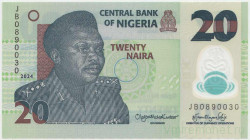 Банкнота. Нигерия. 20 найр 2024 год. Тип 34 2024(2).