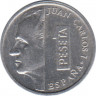 Монета. Испания. 1 песета 1992 год. рев.