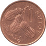 Монета. Гамбия. 1 бутут 1998 год. ав.