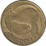Монета. Новая Зеландия. 1 доллар 2000 год. рев.