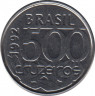 Монета. Бразилия. 500 крузейро 1992 год. ав.
