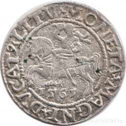 Монета. Литва. Полугрош 1561 год. Сигизмунд II Август.