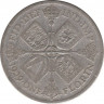 Монета. Великобритания. 1 флорин (2 шиллинга) 1929 год. ав.