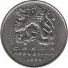 Монета. Чехия. 5 крон 1994 год. Монетный двор - Виннипег. ав.