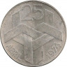 Аверс. Монета. Португалия. 250 эскудо 1974 год. Революции гвоздик (25 апреля 1974).