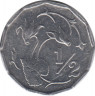 Монета. Кипр. 1/2 цента 1983 год. рев.
