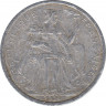 Монета. Французская Полинезия. 2 франка 2009 год. ав.