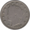 Монета. США. 5 центов 1909 год. ав.