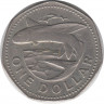 Монета. Барбадос. 1 доллар 1979 год. ав.