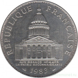 Монета. Франция. 100 франков 1983 год.