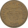Монета. Колумбия. 100 песо 2008 год. ав.
