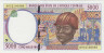 Банкнота.  Экономическое сообщество стран Центральной Африки (ВЕАС). Экваториальная Гвинея. 5000 франков 2000 год. (N). Тип 504Nf. ав.