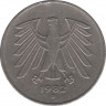 Монета. ФРГ. 5 марок 1982 год. Монетный двор - Мюнхен (D). ав.