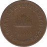 Монета. Венгрия. 2 филлера 1909 год. ав.