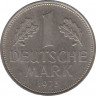 Монета. ФРГ. 1 марка 1973 год. Монетный двор - Штутгарт (F). ав.
