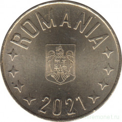 Монета. Румыния. 50 бань 2021 год.