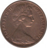 Монета. Австралия. 1 цент 1976 год. ав.