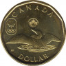 Монета. Канада. 1 доллар 2012 год. XXX летние Олимпийские игры. Лондон 2012. ав.