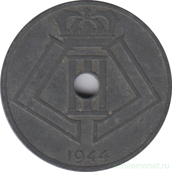 Монета. Бельгия. 25 сантимов 1944 год. BELGIE-BELGIQUE.