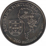 Монета. Португалия. 200 эскудо 1997 год. Жозе ди Аншиета. ав.