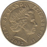 Монета. Новая Зеландия. 1 доллар 2002 год. рев.