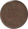 Монета. Россия. Деньга 1759 год. ав.